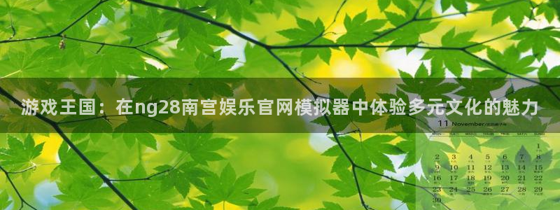 万向娱乐游戏有哪些好玩的：游戏王国：在ng28南宫娱乐官网模拟器中体验多元文化的